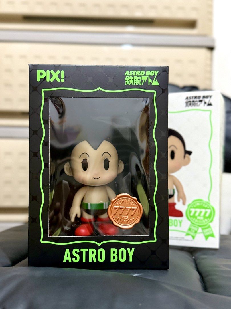 ASTROBOY THRILLJOY PIX - Limited Edition (Category: Figurines & Statues) located in Bacoor. Submitted by masijakeopi_ (Listing ID 1466847751, Image 1). Description: 1100 open sleeve pero di po inopen mismong box. ✨condition 9/10 ✨may minimal flaw i dont know due to shipping ba siya na received ko na lang siya as is 📍Bacoor Cavite.