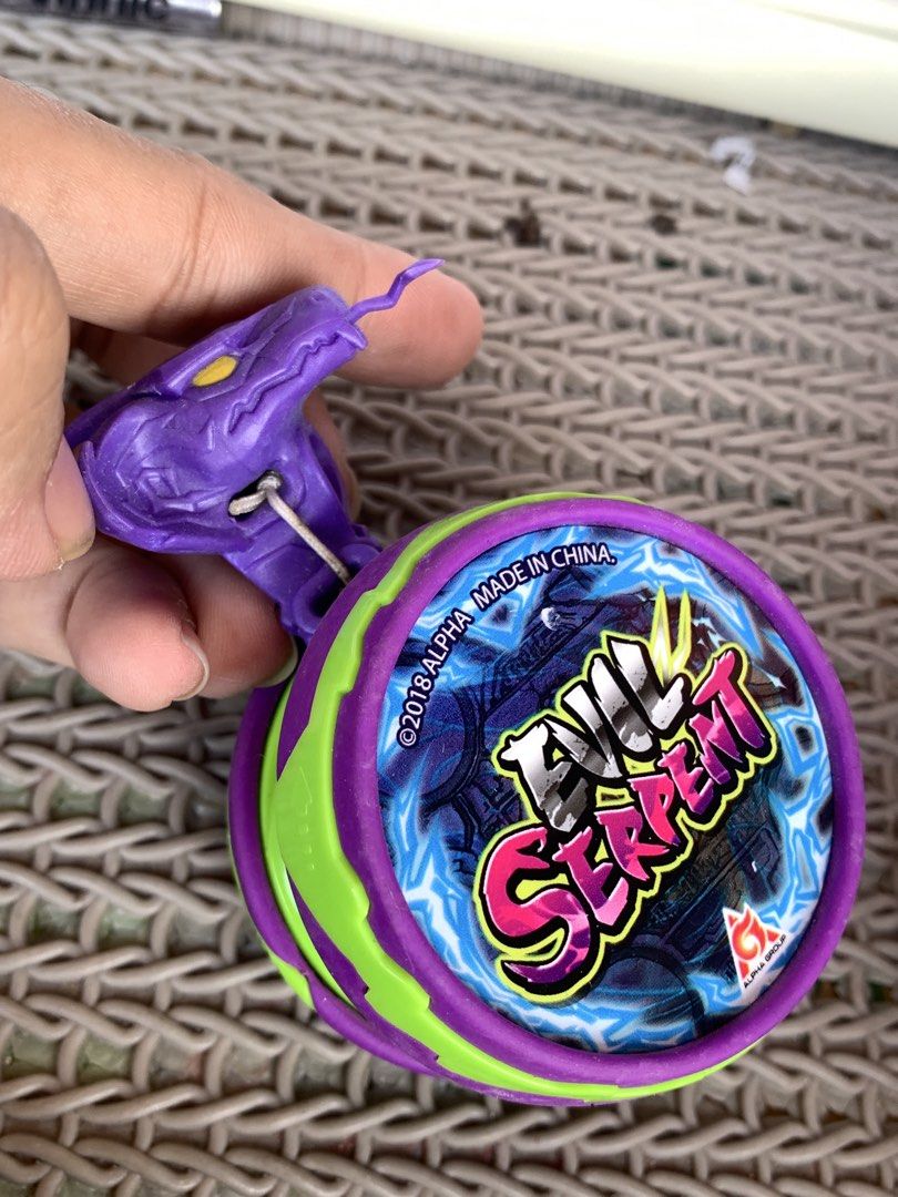 Audley Level 1 Evil Serpent yoyo (Category: Interactive Toys) located in Manila. Submitted by macks_toys (Listing ID 1466856182, Image 3). Description: 📌You may send DM for your inquiries. ✨KINDLY CHECK EACH DETAILS✨ 🔳 From Japan/UK Surplus items 🔳 Manage your expectations since it’s preloved and from Surplus Items 🔳 WYSIWYG ✨ Thank you! ✨.