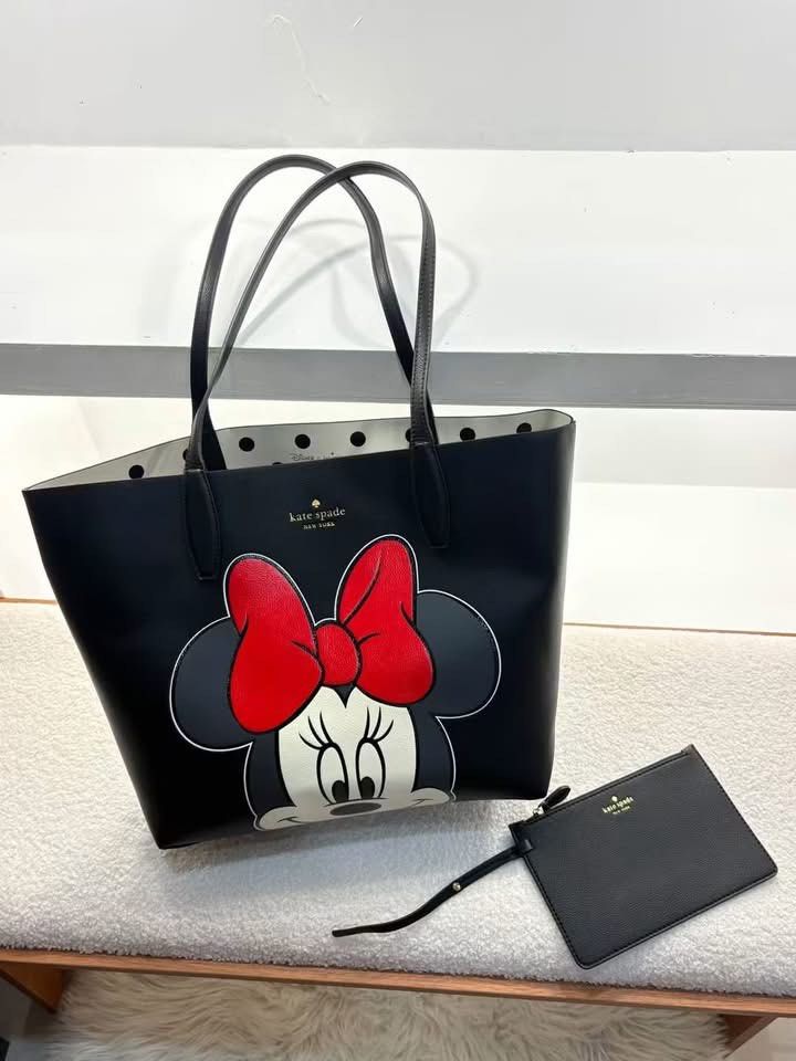 Auth Kate Spade x Disney Minnie Mouse (Category: Tote Bags) located in Manolo Fortich. Submitted by luxebox_quin (Listing ID 1466951678, Image 2). Description: Orig price: ₱16,000.