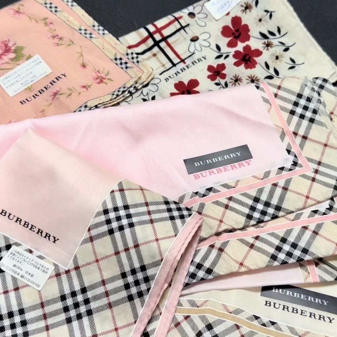 Authentic BURBERRY Handkerchief (Category: Other Accessories) located in San Fabian. Submitted by rei_aniels (Listing ID 1466969869, Image 1). Description: Authentic BURBERRY Handkerchief From japan bale 390 each.