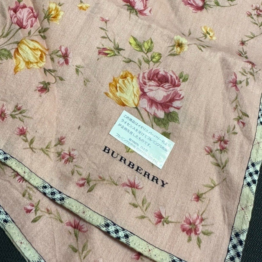 Authentic BURBERRY Handkerchief (Category: Other Accessories) located in San Fabian. Submitted by rei_aniels (Listing ID 1466969869, Image 2). Description: Authentic BURBERRY Handkerchief From japan bale 390 each.