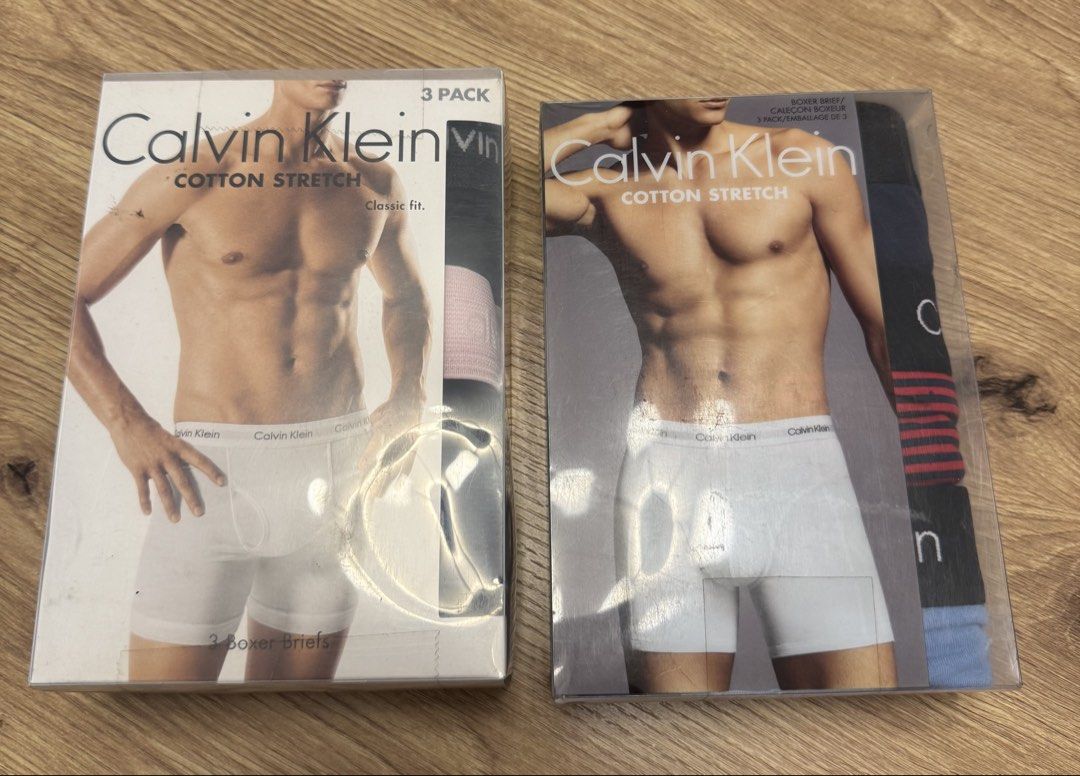 Authentic Calvin Klein Boxer (Category: Underwear) located in Manila. Submitted by calipotski (Listing ID 1466781689, Image 1). Description: For Sale CK Boxer Medium 💯 Original 2 boxes for 3200 Bundle item .