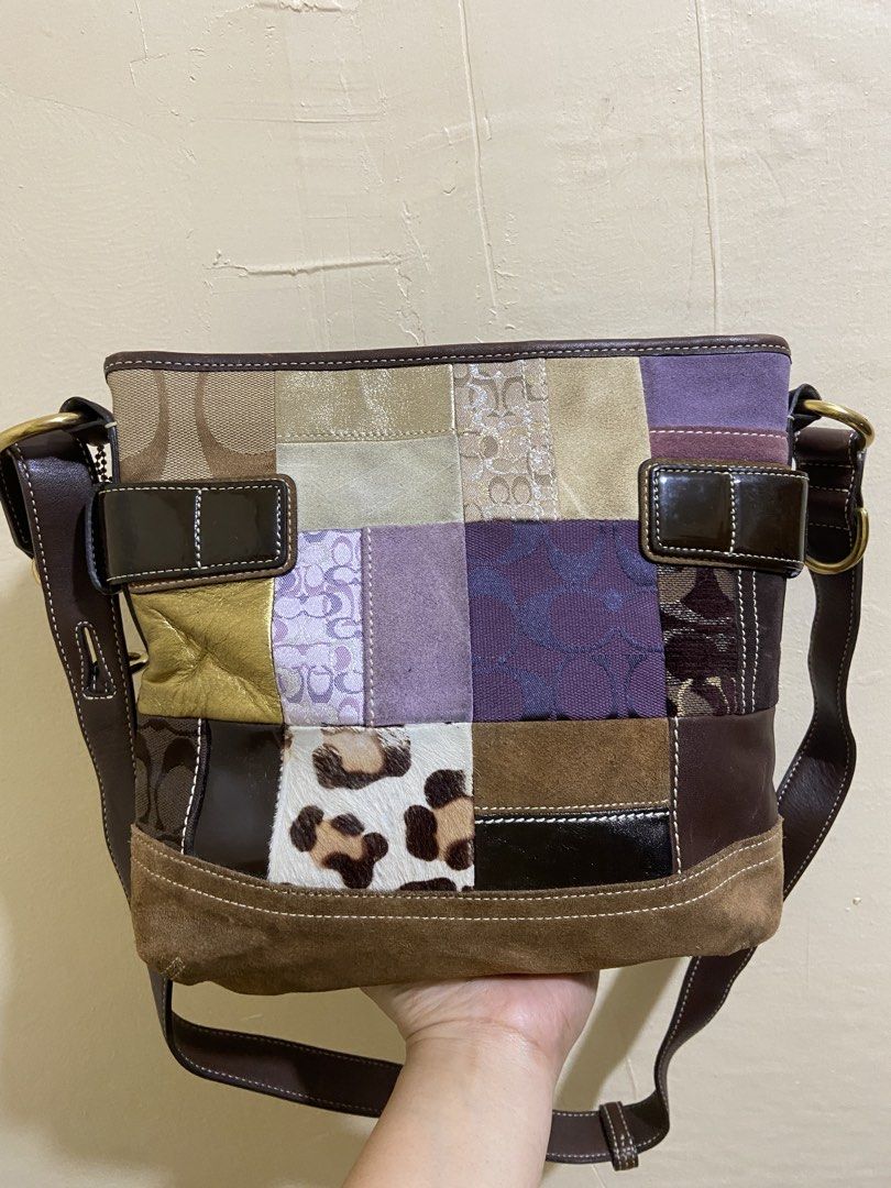 Authentic Coach Eva Holiday Patchwork (Category: Luxury Bags & Wallets) located in Paranaque City. Submitted by potatoeeee (Listing ID 1466874010, Image 2). Description: Pm me for more details..