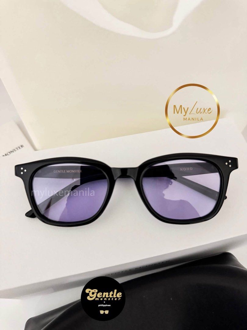 Authentic Gentle Monster - Noho 01(V) (Category: Sunglasses & Eyewear) located in Manila. Submitted by myluxe.manila (Listing ID 1466827352, Image 1). Description: Want to cop yours? Order now & Receive it today! Onhand and ready to deliver ✨ ⭐️CELEBRITY TRUSTED SHOP ⭐️ 🤩 LOWEST PRICE IN THE MARKET 🤩 All Brand new and actual photos/videos posted Legit Import from Seoul, South Korea 🇰🇷 We accept cod same day delivery thru grab or lalamove 🛵 W