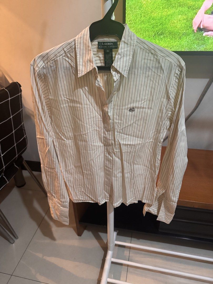 Authentic Polo Ralph Lauren long sleeve top (Category: Longsleeves) located in Quezon City. Submitted by essief (Listing ID 1466920195, Image 1). Description: Has stains from prolonged storage Authentic and vintage No when worn photos .