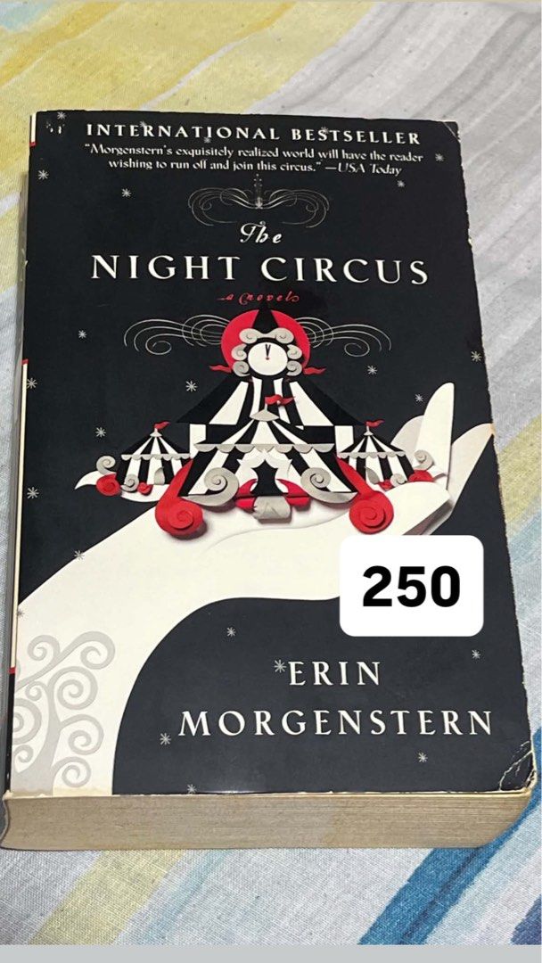[Authentic] The Night Circus Preloved (Category: Storybooks) located in Manila. Submitted by serene_horse (Listing ID 1466876048, Image 1). Description: All items are guaranteed authentic from fully booked and national bookstore☺️ All books are in good condition, no highlights, and no tears💖 Can give more info thru PM, send a request☺️ 📍Manila Loc 📎 Can do Jnt and Lalamove shipping.