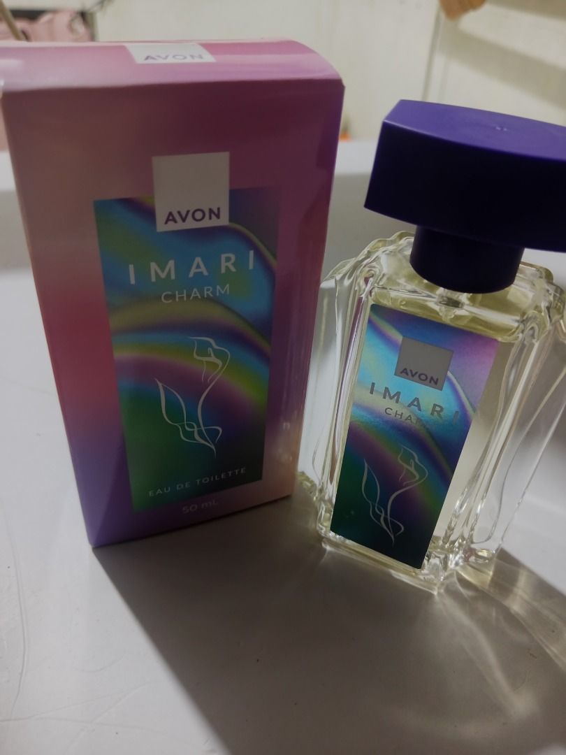 Avon Imari Charm Perfume (Category: Body Care) located in Caloocan City. Submitted by annajenny11 (Listing ID 1466897548, Image 1). Description: - Avon Imari Charm Eau de Toilette (50 ml) with original pink box - Condition: Brand new, unopened, and unused - Ideal scent combination for everyday use - Sold as a set for better value.