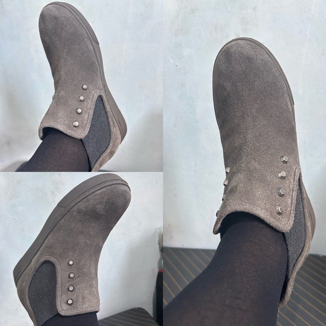AvrilGau Suede Ankle Boots (Category: Boots) located in Quezon City. Submitted by jjsurplus_23 (Listing ID 1466797952, Image 2). Description: 24-24.5cm insole.