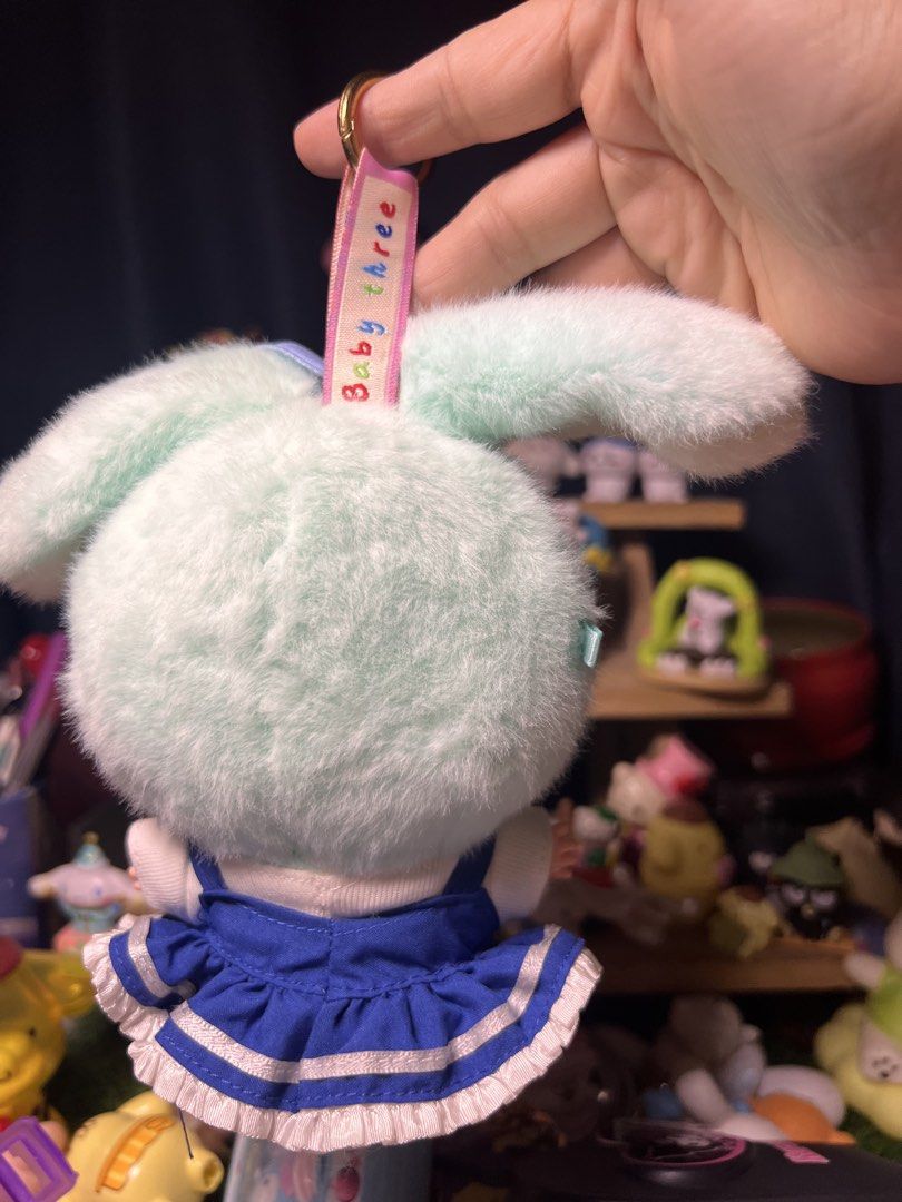 Baby Three Plush Charm(water eyes) (Category: Character Goods) located in Santa Ana. Submitted by yanyanxvii (Listing ID 1466951072, Image 2). Description: .