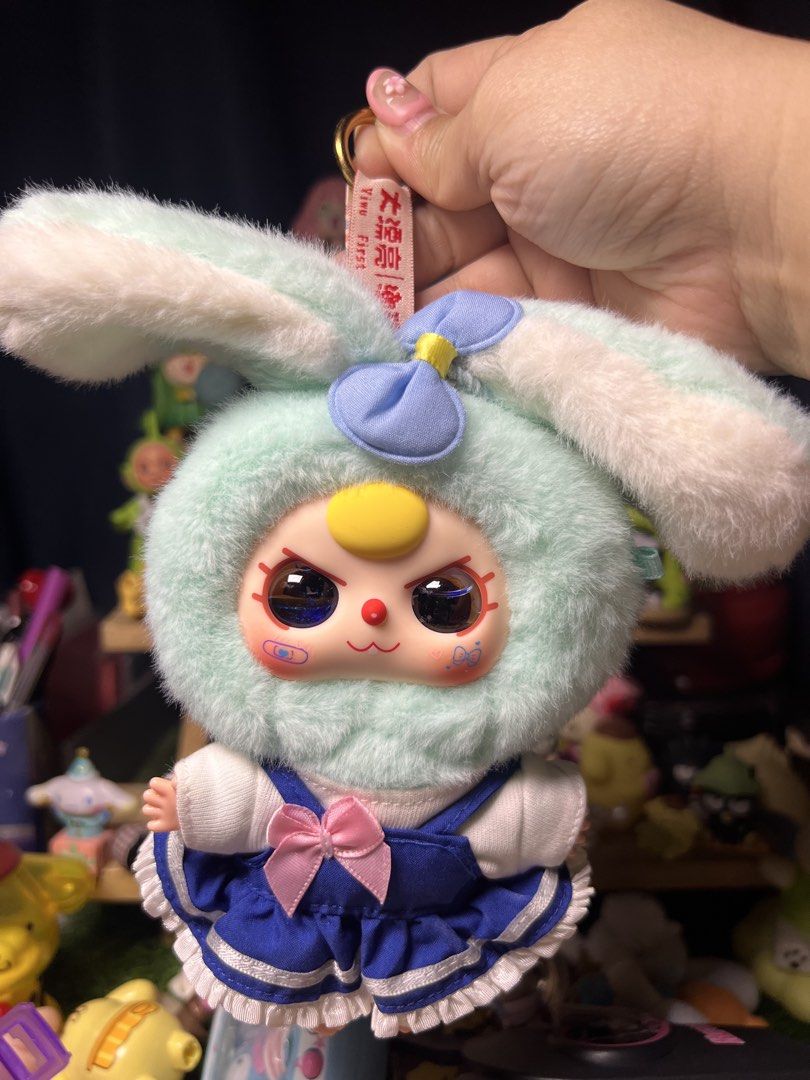 Baby Three Plush Charm(water eyes) (Category: Character Goods) located in Santa Ana. Submitted by yanyanxvii (Listing ID 1466951072, Image 1). Description: .