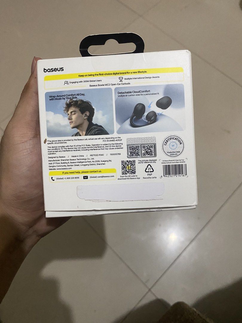 Baseus Bowie MC2 (Category: Earphones) located in Manila. Submitted by ejothegod (Listing ID 1466889435, Image 2). Description: For sale rush‼️ 2k fixed price na wag napo mag offer mura nayan -brandnew -inopen lang to check -nag ka beats kasi agad 📍Laguna area .