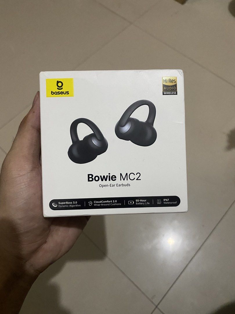 Baseus Bowie MC2 (Category: Earphones) located in Manila. Submitted by ejothegod (Listing ID 1466889435, Image 1). Description: For sale rush‼️ 2k fixed price na wag napo mag offer mura nayan -brandnew -inopen lang to check -nag ka beats kasi agad 📍Laguna area .