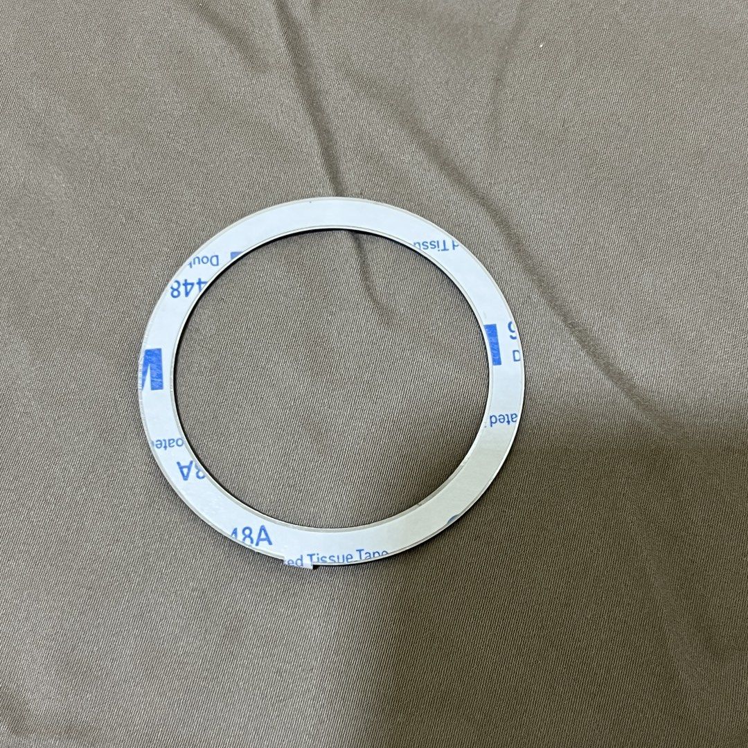 Baseus Magnetic Metal Ring (Category: Other Mobile & Gadget Accessories) located in Las Pinas. Submitted by askingnoelle (Listing ID 1466950915, Image 3). Description: 1pc magnetic ring Color: Silver includes positioning papers for Iphone *please see photos not sealed.