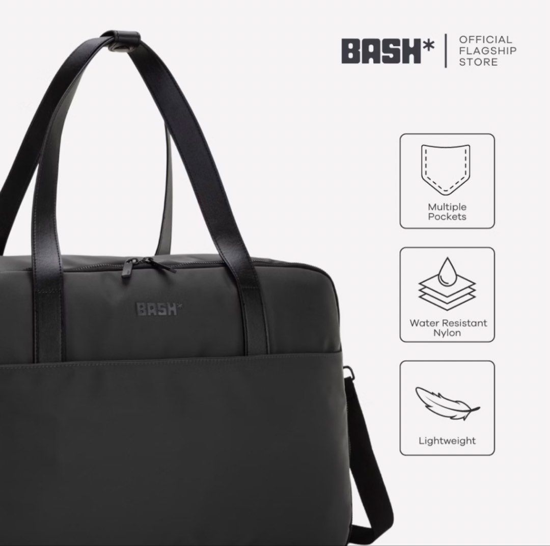 BASH Manila Mini Weekender Bag in Slate (Category: Tote Bags) located in Pila. Submitted by lovedbymikes (Listing ID 1466966455, Image 2). Description: Bash Mini Weekender Bag in Slate • used twice • currently sold out •got this for ₱2,495 • rfs: decluttering! haven’t used this in a while so i’m deciding to let it go.