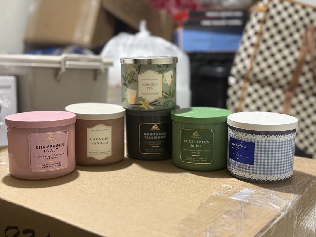 BATH AND BODY SCENTED CANDLES (Category: Other Home Decor) located in Cainta. Submitted by kalawkelci03887 (Listing ID 1466928935, Image 2). Description: Bought from US - Selling for 1,050 each. - See photo for available scents.
