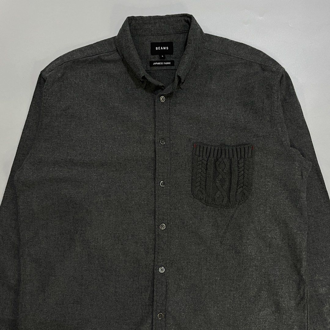 BEAMS CABLE KNIT POCKET SHIRT (Category: Luxury Apparel) located in Bacolod City. Submitted by the.finest (Listing ID 1466926103, Image 2). Description: Beams Cable Knit Pocket Shirt Tag Size: S Width: Length: Condition: 9.5/10 2,500+shipping fee.