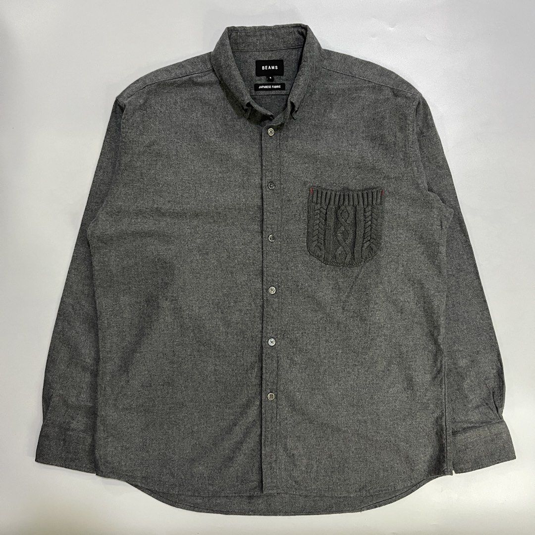 BEAMS CABLE KNIT POCKET SHIRT (Category: Luxury Apparel) located in Bacolod City. Submitted by the.finest (Listing ID 1466926103, Image 1). Description: Beams Cable Knit Pocket Shirt Tag Size: S Width: Length: Condition: 9.5/10 2,500+shipping fee.