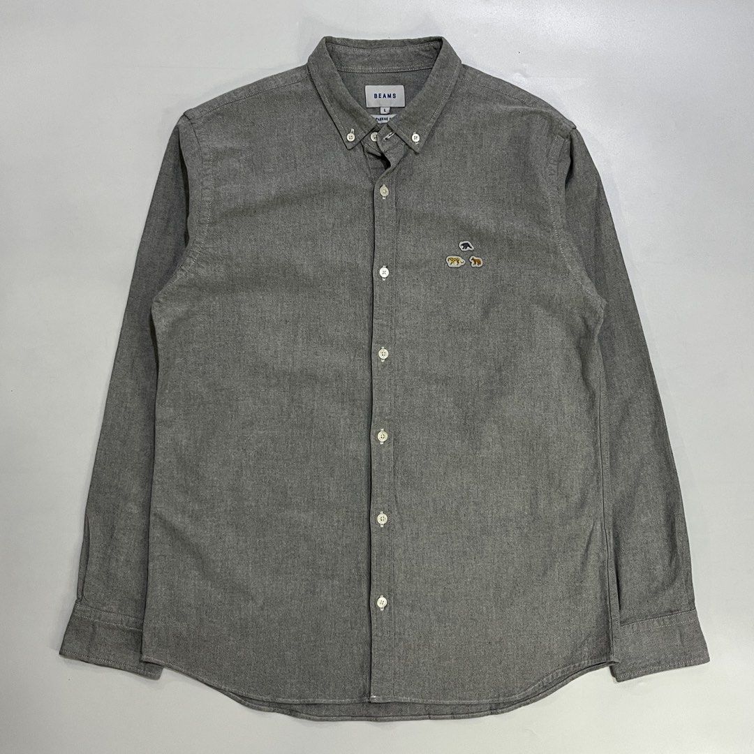 BEAMS OXFORD SHIRT ANIMAL PATCH (Category: Luxury Apparel) located in Bacolod City. Submitted by the.finest (Listing ID 1466926516, Image 1). Description: Beams Oxford Shirt Animal Patch Tag Size: L Width: Length: Condition: 9.5/10 2,500+shipping fee.