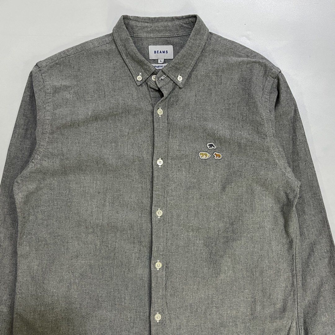 BEAMS OXFORD SHIRT ANIMAL PATCH (Category: Luxury Apparel) located in Bacolod City. Submitted by the.finest (Listing ID 1466926516, Image 2). Description: Beams Oxford Shirt Animal Patch Tag Size: L Width: Length: Condition: 9.5/10 2,500+shipping fee.