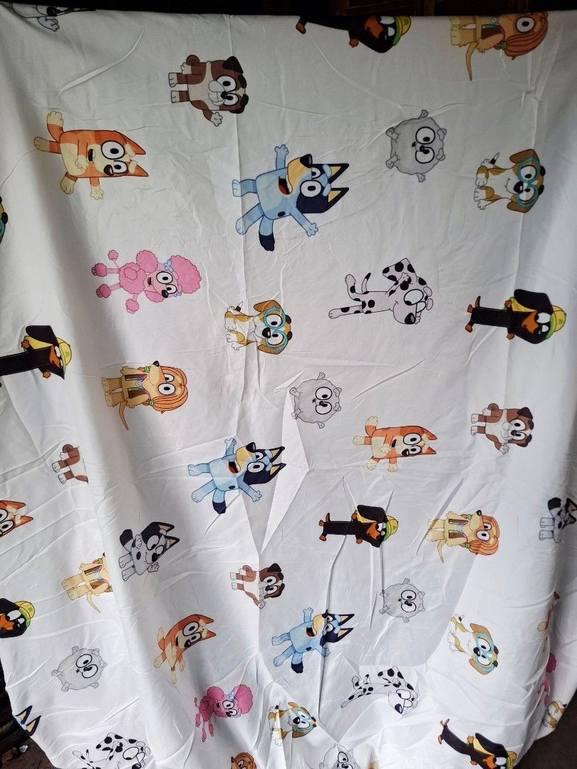 Bedsheet Double to Queen (Category: Bedding & Towels) located in Bacoor. Submitted by always020623207 (Listing ID 1451200466, Image 1). Description: - Full garter bedsheets - Available designs: - Perfect for kids' rooms or any fan's bedding - Various designs available - check photos for details.
