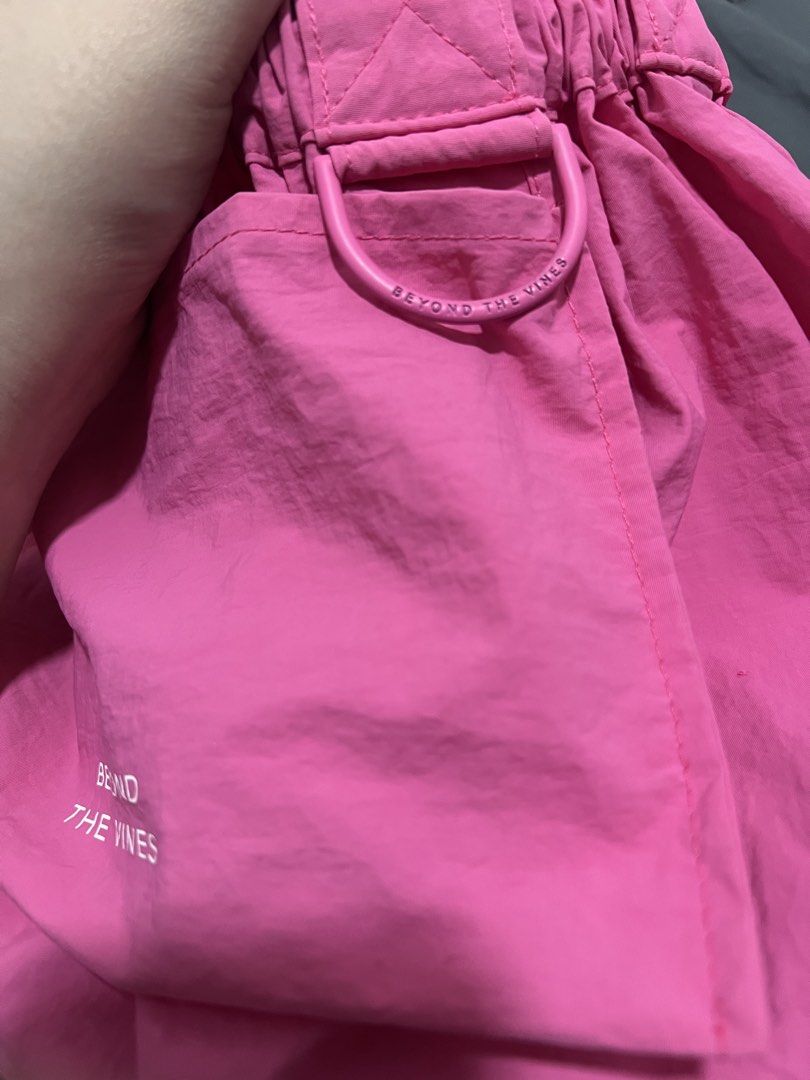 Beyond the vines dumpling bag XS (Category: Cross-body Bags) located in Rizal. Submitted by decluttering.mess (Listing ID 1466930638, Image 2). Description: • Beyond the Vines • XS (can fit a looot — ipad, tumblr, etc) • used a few times only • seasonal color: hot pink • clean inside & out keychains not included #beyondthevines #pink #dumpling #bag #casual #everydaybag .