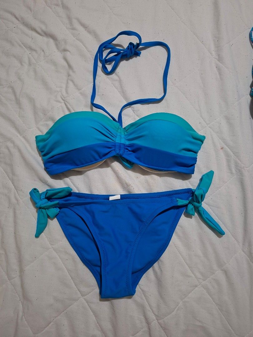 Bikini set M (Category: Bikinis & Swimsuits) located in Subic. Submitted by petitecorner22 (Listing ID 1466779314, Image 1). Description: padded underwired M-L.