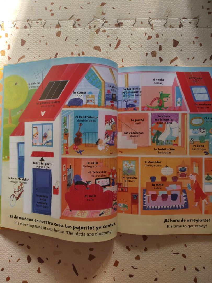Bilingual Book (Category: Children's Books) located in Taguig. Submitted by cleanupmomma (Listing ID 1466854774, Image 3). Description: Please take time to read ❤️ Like New Big Hardbound Complete pages wyiwyg.