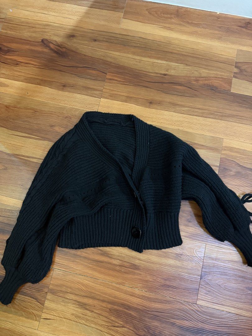 Black Cardigan (from korea) (Category: Coats, Jackets and Outerwear) located in Manila. Submitted by mamaansshop (Listing ID 1466862775, Image 1). Description: .