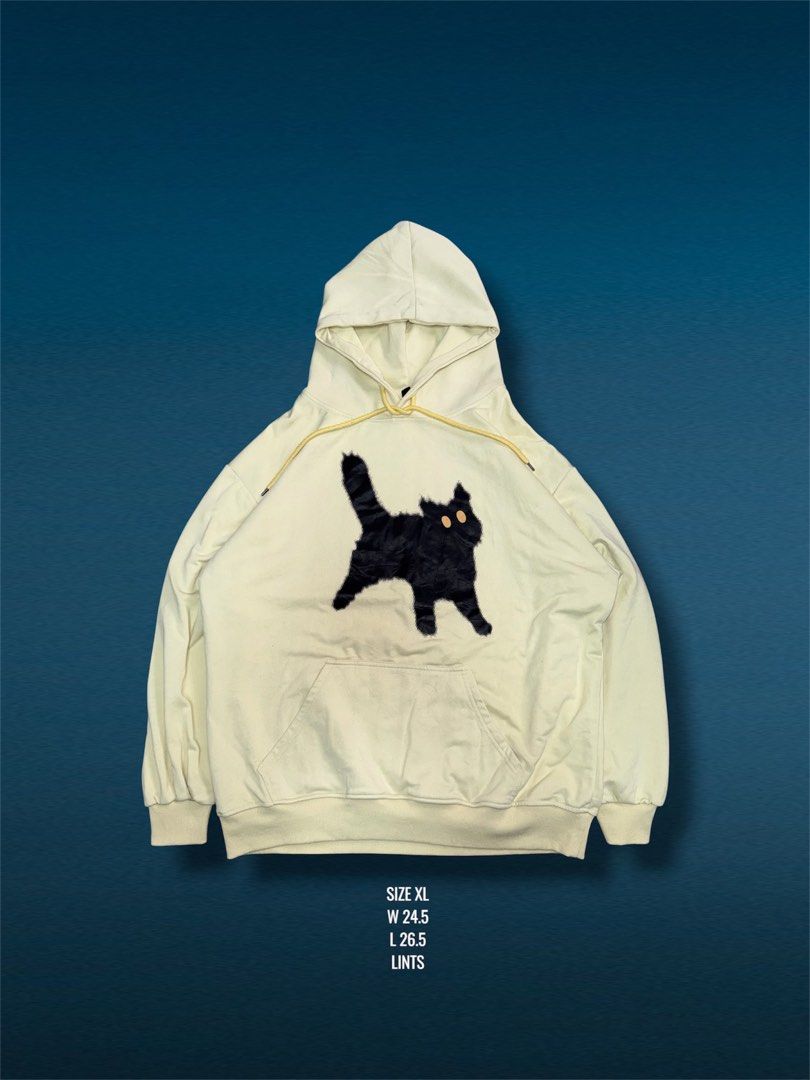 BLACK CAT (Category: Hoodies) located in Taytay. Submitted by pathriftapparel (Listing ID 1466922403, Image 1). Description: .