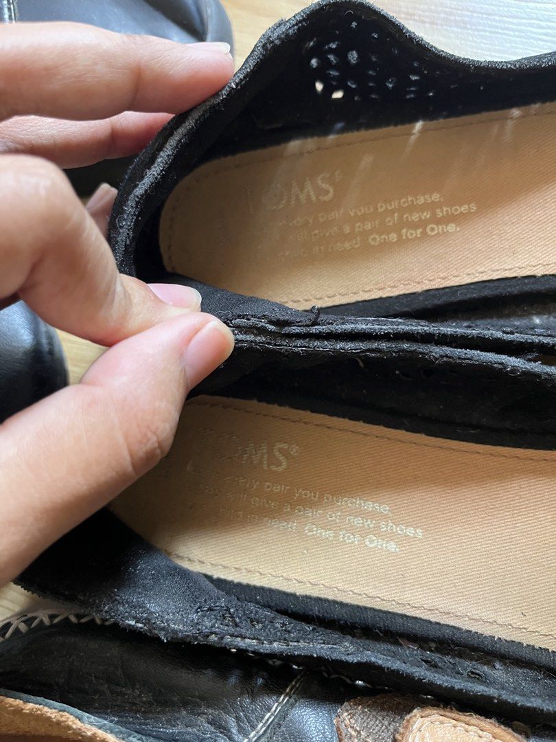 Black Shoes Declutter Size 40 Free SF (Category: Flats & Sandals) located in Sariaya. Submitted by retro.stuff (Listing ID 1466797451, Image 3). Description: Take them all! Almost a giveaway. All still usable. Size 40. Decluttering my space. They need some cleaning. Not for maselan. Let me know if you need more info. Thanks!.