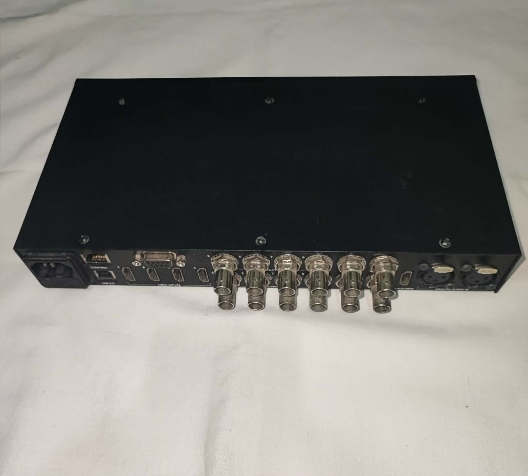 Blackmagic Design ATEM Television Studio HD (Category: Soundbars, Speakers & Amplifiers) located in Caloocan City. Submitted by quickwhale_25c7d6 (Listing ID 1466963516, Image 2). Description: **FOR SALE: Blackmagic Design ATEM Television Studio HD** **PRICE: ₱18,000 ONLY!** Selling my Blackmagic ATEM Television Studio HD, a professional video switcher ideal for live productions and broadcasting. **Key Features:** - 8 Video Inputs (4 HDMI + 4 SDI