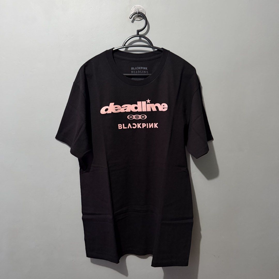 BLACKPINK - DEADLINE WORLD TOUR CONTINENT TEE (Category: Formal Shirts) located in Subic. Submitted by the_elusive_shop (Listing ID 1466856839, Image 1). Description: PLEASE READ BEFORE MAKING AN OFFER ⬇️ Lowballers will be blocked immediately. If you’re interested, please make reasonable offers only. Let’s not waste each other’s time. Make an offer only if you’re ready to pay. Once your offer is accepted, kindly settle the payment within 24 hour