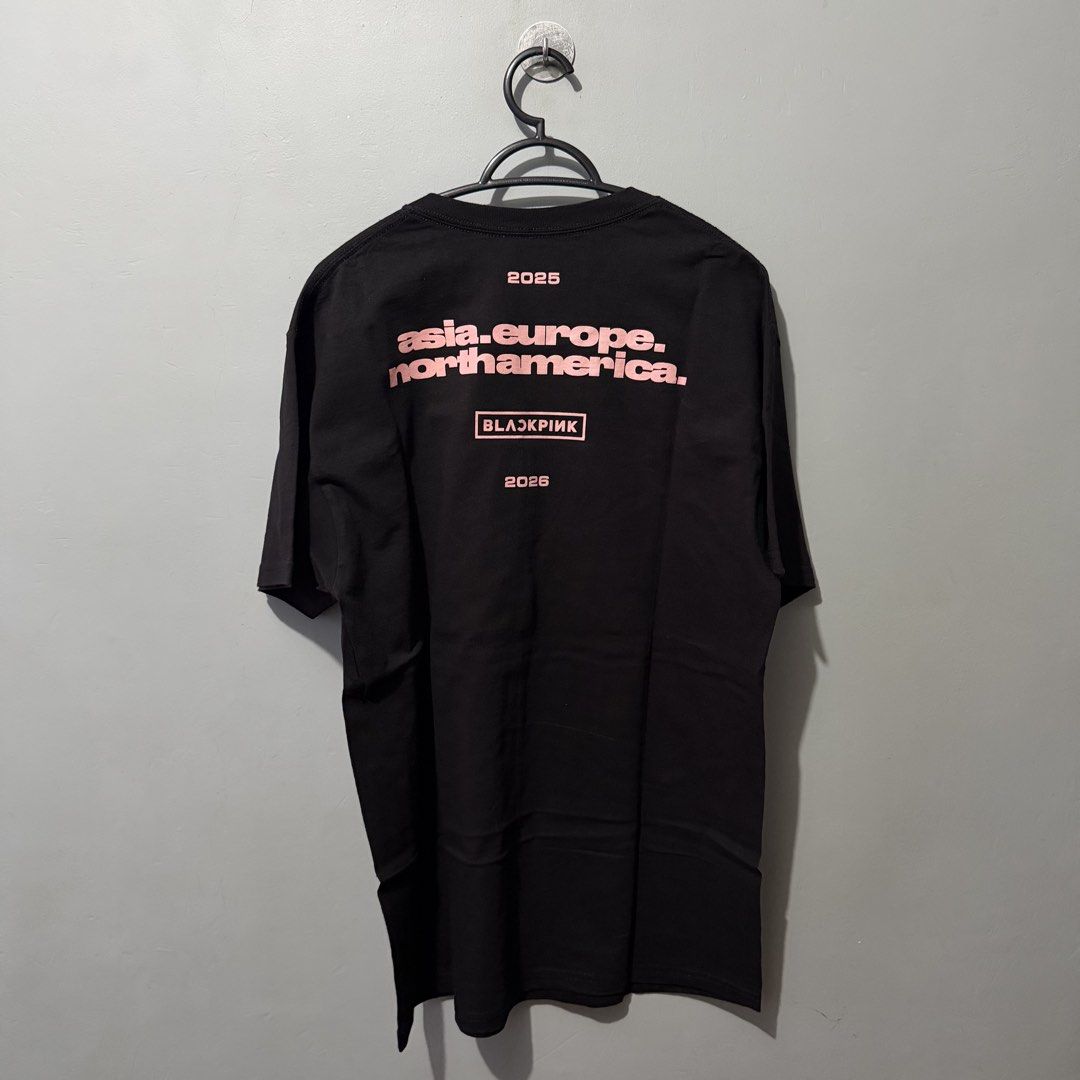 BLACKPINK - DEADLINE WORLD TOUR CONTINENT TEE (Category: Formal Shirts) located in Subic. Submitted by the_elusive_shop (Listing ID 1466856839, Image 2). Description: PLEASE READ BEFORE MAKING AN OFFER ⬇️ Lowballers will be blocked immediately. If you’re interested, please make reasonable offers only. Let’s not waste each other’s time. Make an offer only if you’re ready to pay. Once your offer is accepted, kindly settle the payment within 24 hour