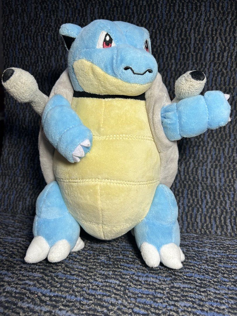 Blastoise "Side Pose" 10-inch Plush Toy (Category: Plushies & Soft Toys) located in Caloocan City. Submitted by marcapina2211 (Listing ID 1466952171, Image 3). Description: Blastoise “Side Pose” 10-inch Plush Toy 🏷️Price: 💸650 (Negotiable) Manufactured by the Korean brand 3rd Round under official license from Nintendo No issue excellent condition 📍North Caloocan .