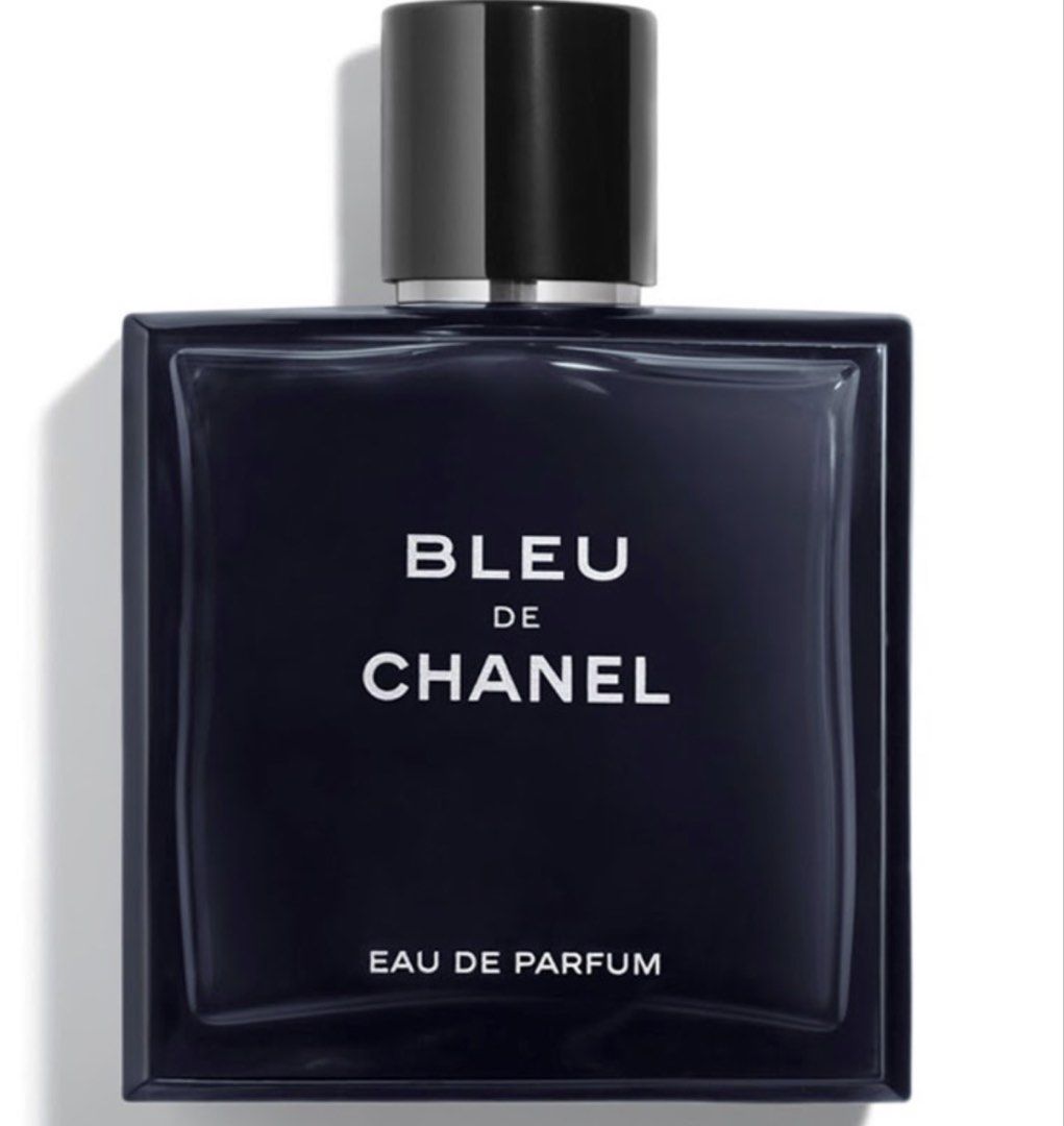 Bleu de Chanel Eau de Parfum 150ml (Category: Fragrance & Deodorants) located in Manila. Submitted by rmikaela (Listing ID 1466780693, Image 1). Description: - Condition: Brand new, still sealed in original plastic wrapping - RFS: EDP was given to me instead of BDC Parfum, bday gift sana.