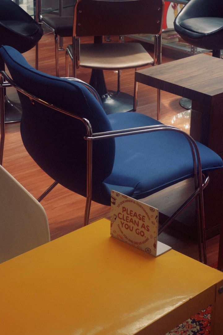 Blue Bauhaus Chair (Category: Chairs) located in Quezon City. Submitted by hausbyjuju (Listing ID 1466944127, Image 1). Description: .