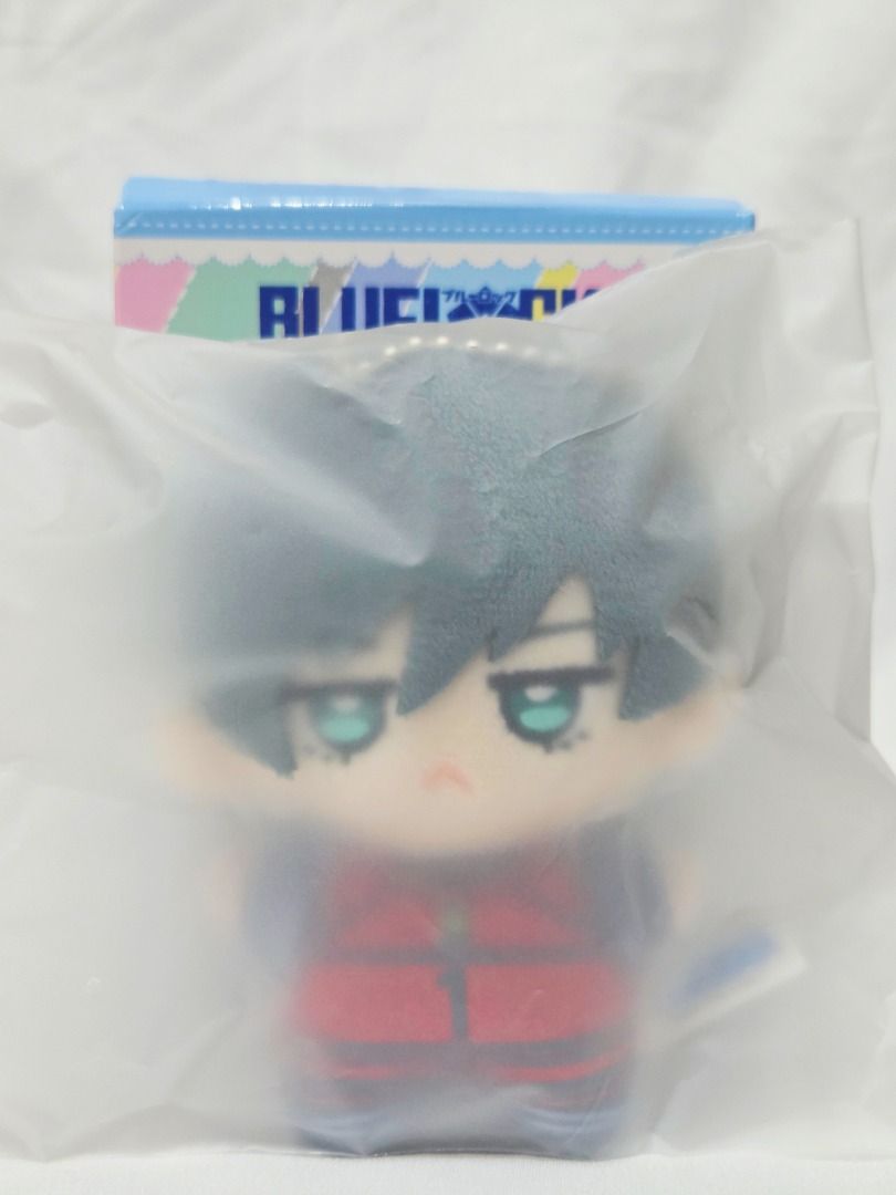 Blue Lock Plush Pendant - Rin Itoshi (Category: Plushies & Soft Toys) located in Las Pinas. Submitted by boo.hu.tao (Listing ID 1466948487, Image 1). Description: ​⚽️ Blue Lock Plush Pendant-Starfish Shape Doll Series ⚽️ Character: Rin Itoshi ⚽️ Price: PHP 500 ⚽️ Condition: Box opened for character check, plush still sealed in plastic. ​Note: I am also selling Hyoma Chigiri! Take both Rin and Chigiri for only PHP 800..
