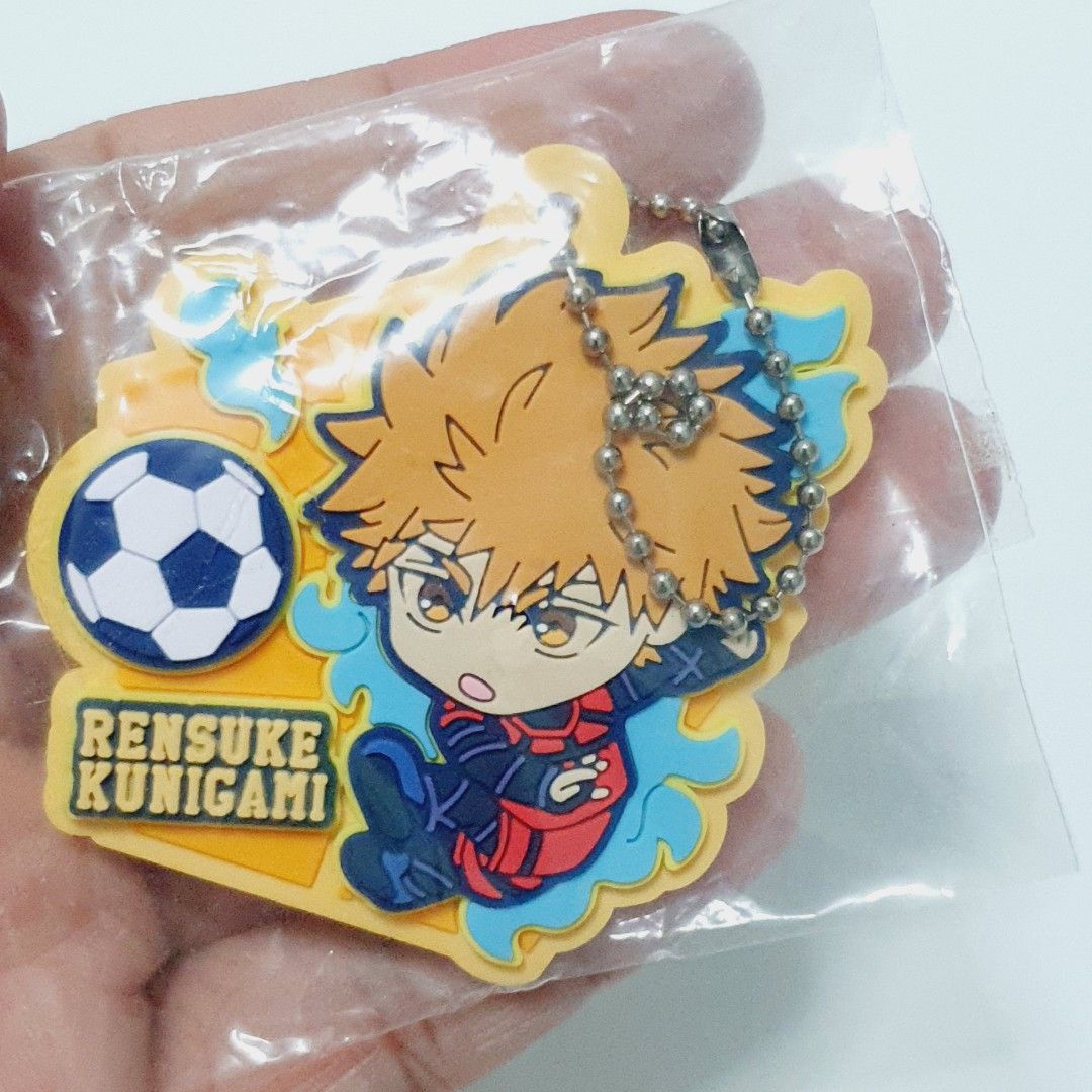Blue Lock Rubber Keychain Rensuke Kunigami (Category: Character Goods) located in Taytay. Submitted by kyo.mono (Listing ID 1466858686, Image 2). Description: 💟Follow us on IG: kyo.mono for faster replies TikTok: kyo.mono_ for videos and review Brand new Auth from Japan Actual photo posted.