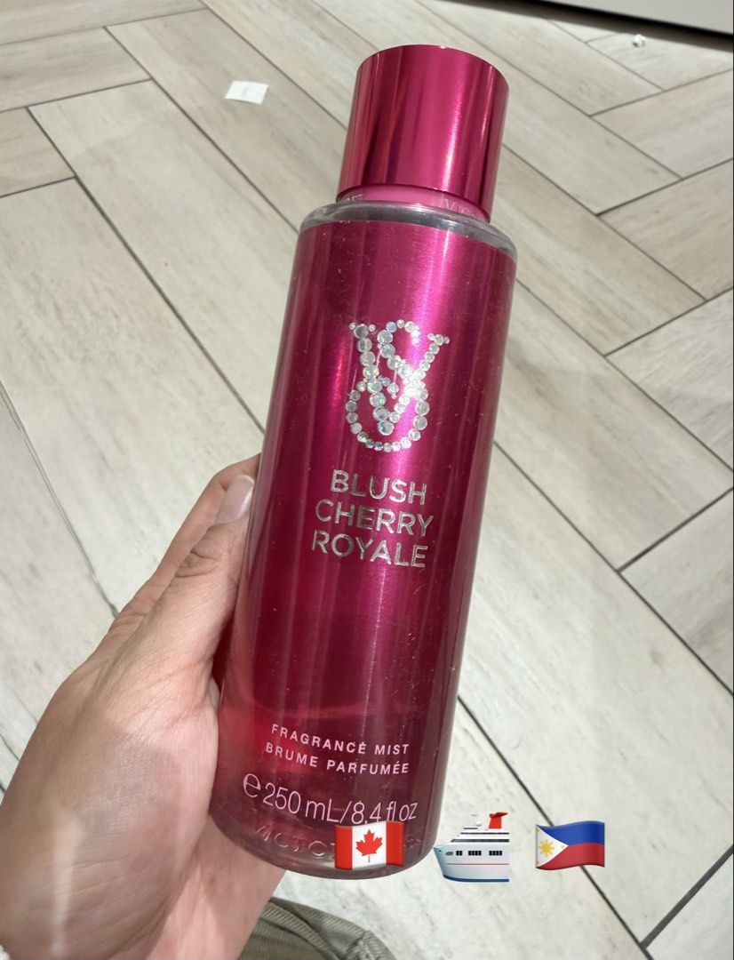 Blush Cherry Royale Fragrance mist (Category: Fragrance & Deodorants) located in Balungao. Submitted by kateee21 (Listing ID 1466902877, Image 1). Description: 📌📌📌 Available for PREORDER 🛳 Shipping from Canada 🇨🇦 to Philippines 🇵🇭 via sea cargo 📦; Local Shipping fee c/o huyer.