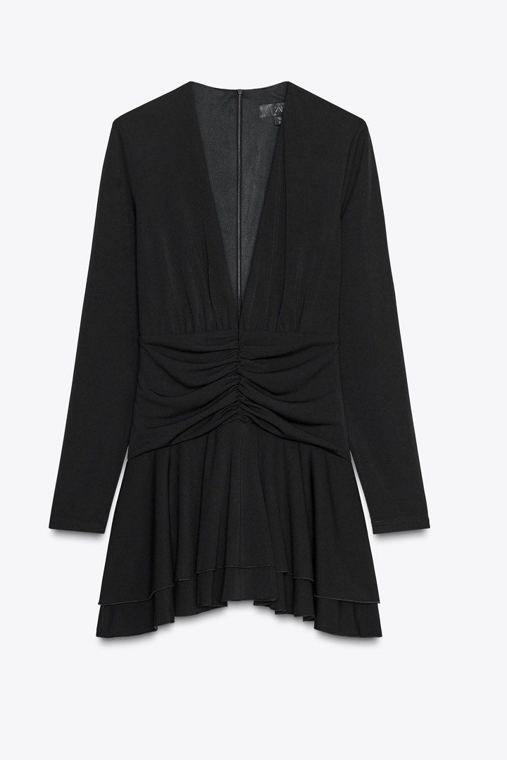 BNWT Zara Draped Playsuit SMALL (Category: Dresses) located in Manila. Submitted by salesscout (Listing ID 1466775329, Image 1). Description: BRANDNEW JUMPSUIT SMALL to SEMI MED.