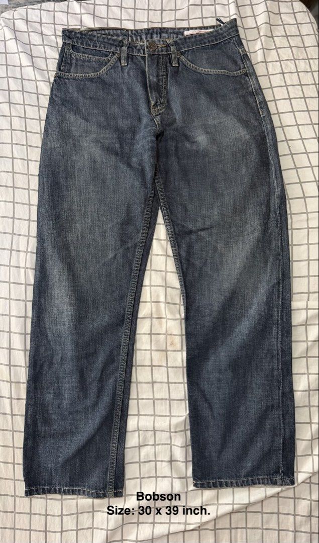 Bobson straight-leg denim jeans (Category: Jeans) located in Quezon City. Submitted by pinkystrends.co (Listing ID 1466846604, Image 1). Description: .