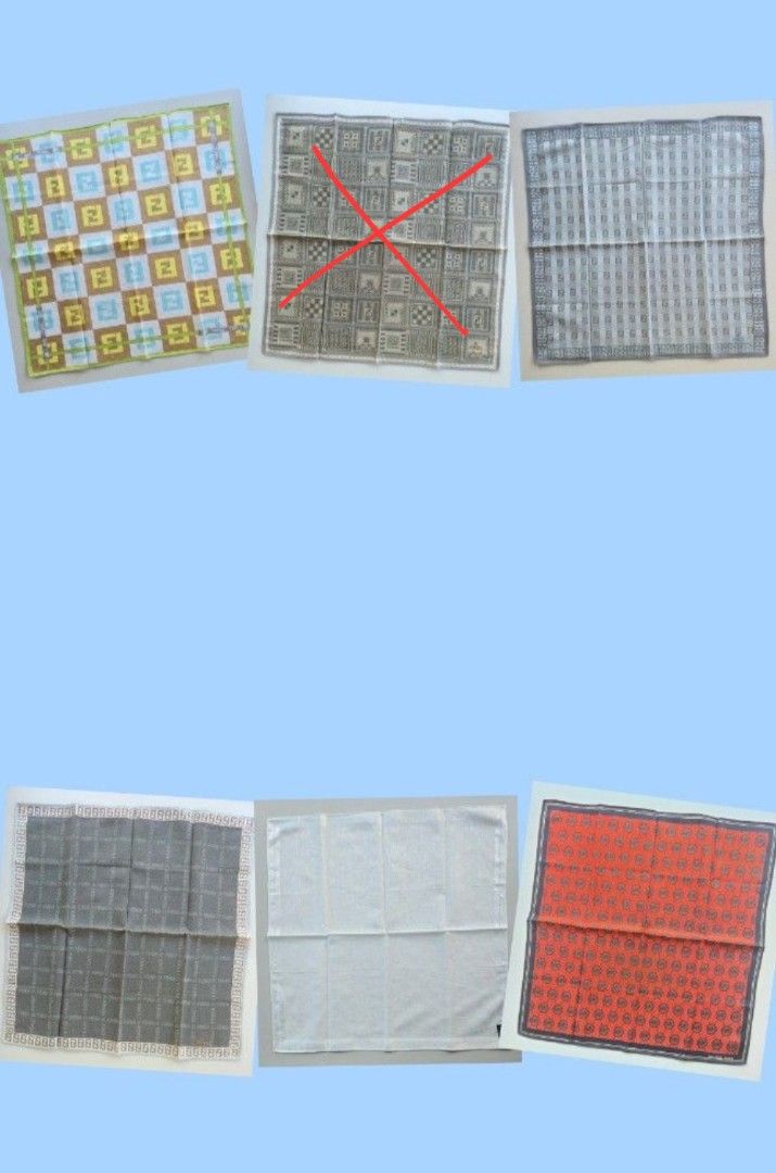 BRANDED HANDKERCHIEF ON SALE (Category: Scarves) located in Iriga City. Submitted by thelinenarray (Listing ID 1459528827, Image 1). Description: All in excellent condition, no flaws All cotton P250 each (NO LOWBALLERS).