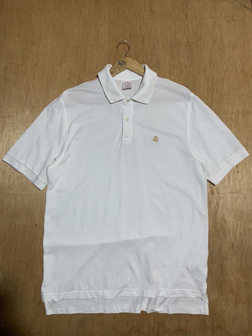 Brooks Brothers Performance Polo Original Fit (Category: Tshirts & Polo Shirts ) located in Cebu City. Submitted by handpickedxthrift (Listing ID 1466909664, Image 1). Description: Excellent condition Size M best fit L-XL 21.5 x 29/31 No issue Color rate 10/10 White.