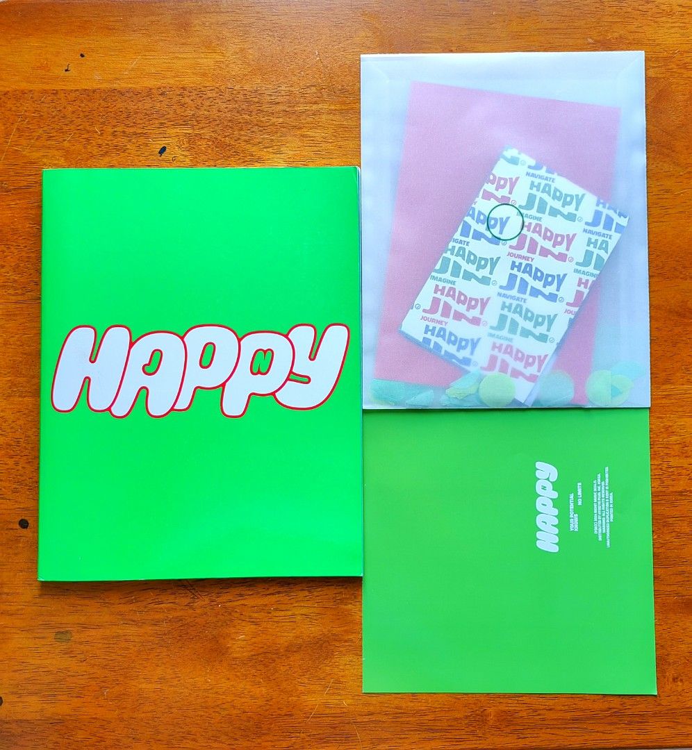 BTS Jin Happy (Journey, Imagine & Navigate versions) (Category: K-Wave Merchandise) located in Cebu City. Submitted by pikapicachuuu_bns (Listing ID 1466954547, Image 3). Description: WTS LFB ↪︎ BTS Jin Happy (Journey, Imagine & Navigate versions) 💸 250 each 📍Official 📍On hand 📍Reply or message to claim #bts #jin #v #jungkook #jimin #rm #suga #jhope #btsalbum #kpop #album #merch #army #wts #lfb #willingtosell #lookingforbuyer #photocard #cd #
