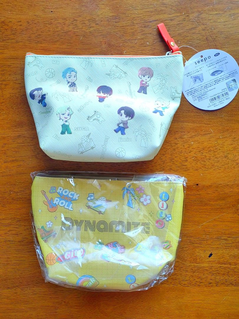 BTS TinyTAN Seepo Dynamite Multipurpose Pouch w/ Built-in Sheet Case (Ver A Yellow) (Category: K-Wave Merchandise) located in Cebu City. Submitted by pikapicachuuu_bns (Listing ID 1466960098, Image 2). Description: WTS LFB ↪︎ BTS TinyTAN Seepo Dynamite Multipurpose Pouch w/ Built-in Sheet Case (Ver A Yellow) 💸 500 📍Official 📍On hand 📍Reply or message to claim #bts #jin #v #jungkook #jimin #rm #suga #jhope #btsalbum #kpop #album #merch #army #