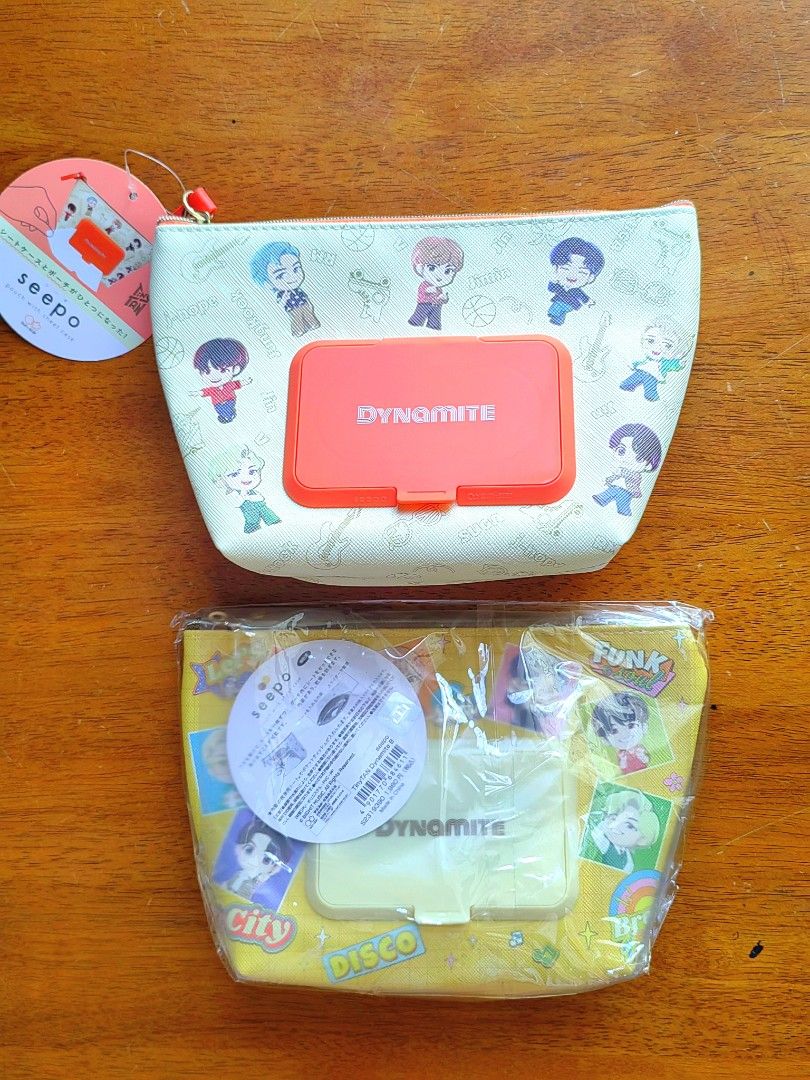 BTS TinyTAN Seepo Dynamite Multipurpose Pouch w/ Built-in Sheet Case (Ver A Yellow) (Category: K-Wave Merchandise) located in Cebu City. Submitted by pikapicachuuu_bns (Listing ID 1466960098, Image 1). Description: WTS LFB ↪︎ BTS TinyTAN Seepo Dynamite Multipurpose Pouch w/ Built-in Sheet Case (Ver A Yellow) 💸 500 📍Official 📍On hand 📍Reply or message to claim #bts #jin #v #jungkook #jimin #rm #suga #jhope #btsalbum #kpop #album #merch #army #