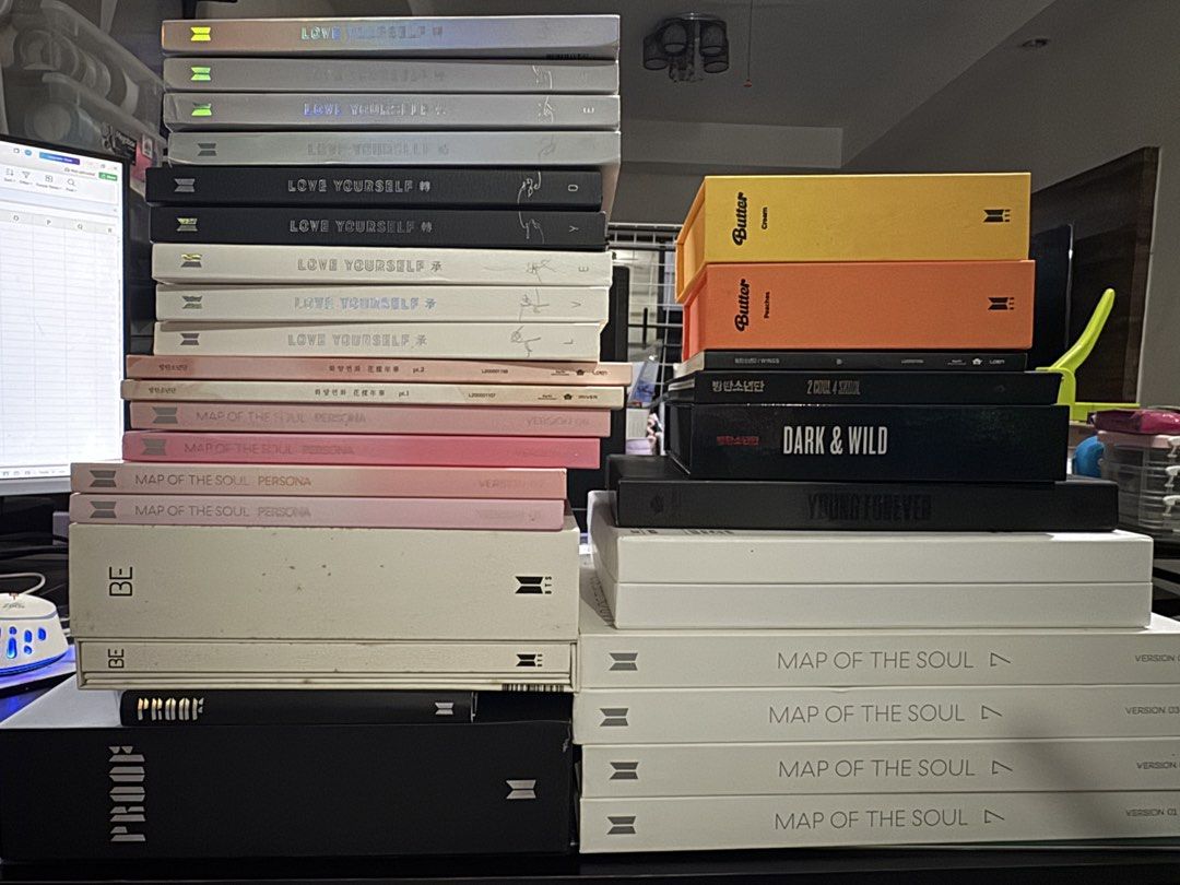Bts Unsealed Albums (Category: K-Wave Merchandise) located in Sagay. Submitted by armimom (Listing ID 1466937467, Image 1). Description: #Armimom_sells wts lfb onhand ph Bts Unsealed Albums ₱100-₱400 PAYO MOP: gcash/maribank MOD: J&T 📍 Neg.Occ. 🏷️ Bts Rm Jin Suga Jhope Jimin Taehyung V Jungkook Butter Loveyourself LY proof be mots hyyh wings darknwild sla skool luv affair 2cool4skool youngforever persona 7.