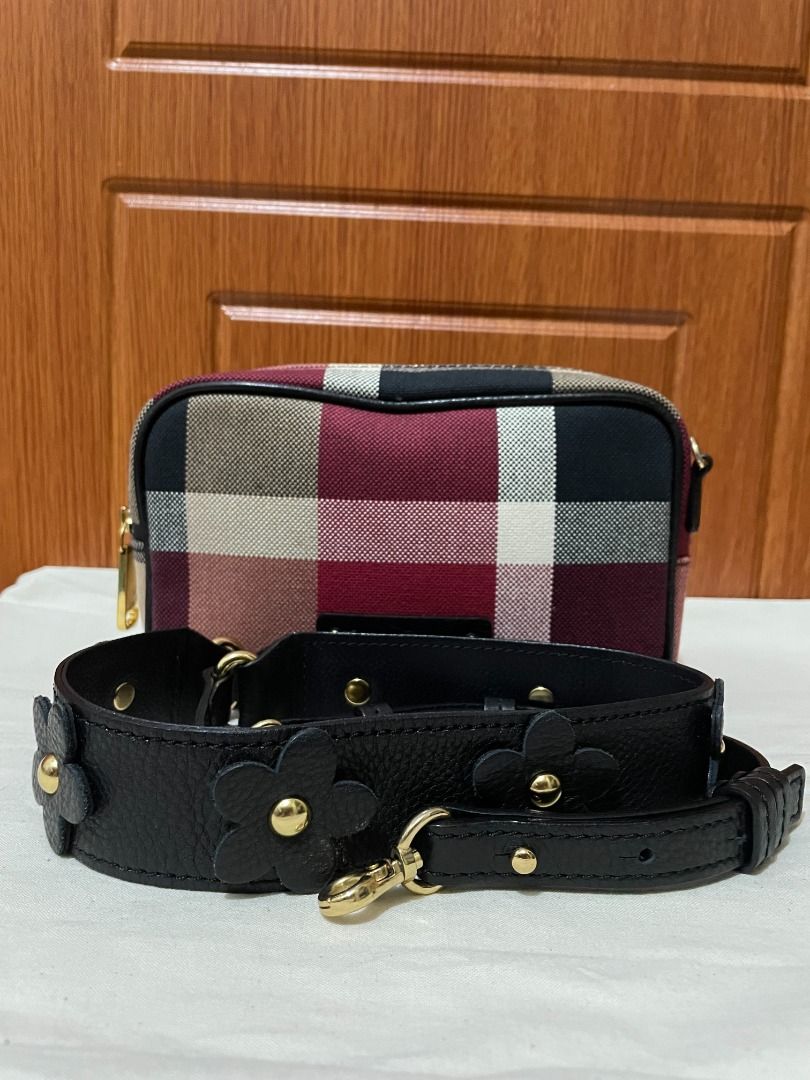 Burberry / Blue Label Crestbridge Camera Bag (Category: Cross-body Bags) located in Quezon City. Submitted by beckyshop2024 (Listing ID 1466929384, Image 3). Description: - Used a few times - Original from Japan - Blue Label was originally Burberry, specifically for the Japanese market, but was later discontinued and operated as Blue Label Crestbridge..