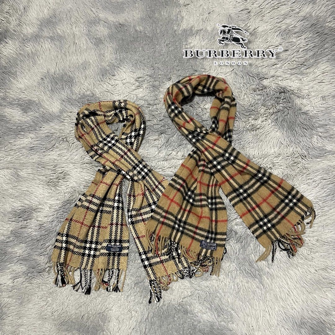 BURBERRY Cashmere Scarves (Category: Scarves) located in Bauang. Submitted by thriftypockets92 (Listing ID 1466811183, Image 1). Description: .
