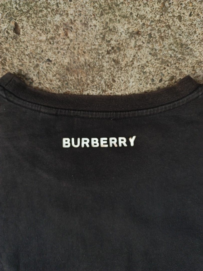Burberry Mermaid Shirt (OFF) (Category: Tshirts & Polo Shirts ) located in Laguindingan. Submitted by lootsbyberle (Listing ID 1466955133, Image 3). Description: 23x26 XL on Tag Has discoloration on the neck line, loose design on the back script Good for PSG 🔥 MOP: GCASH NO COD, NO FREE SHIP POLICY! .